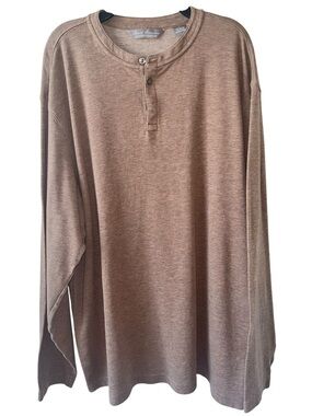 Men’s Henley long sleeved shirt, Large